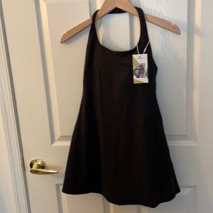 HALARA BNWT black halter dress